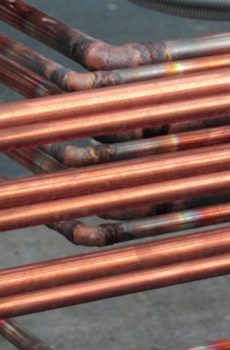copper tube for plumbing and heating systems, copper tube fittings